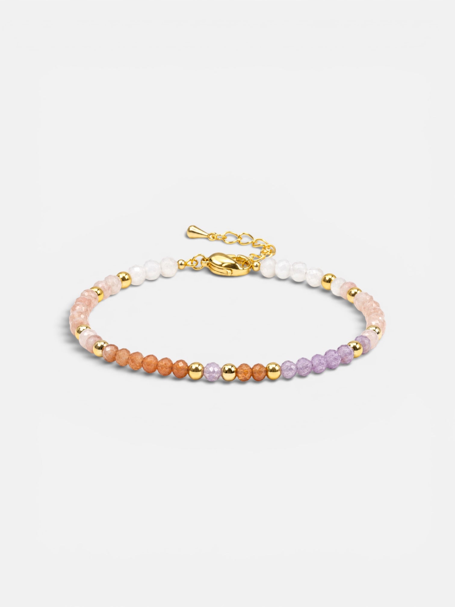 natural stone beaded bracelet