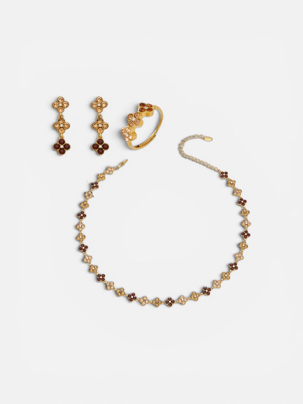 Crystal Clover Set