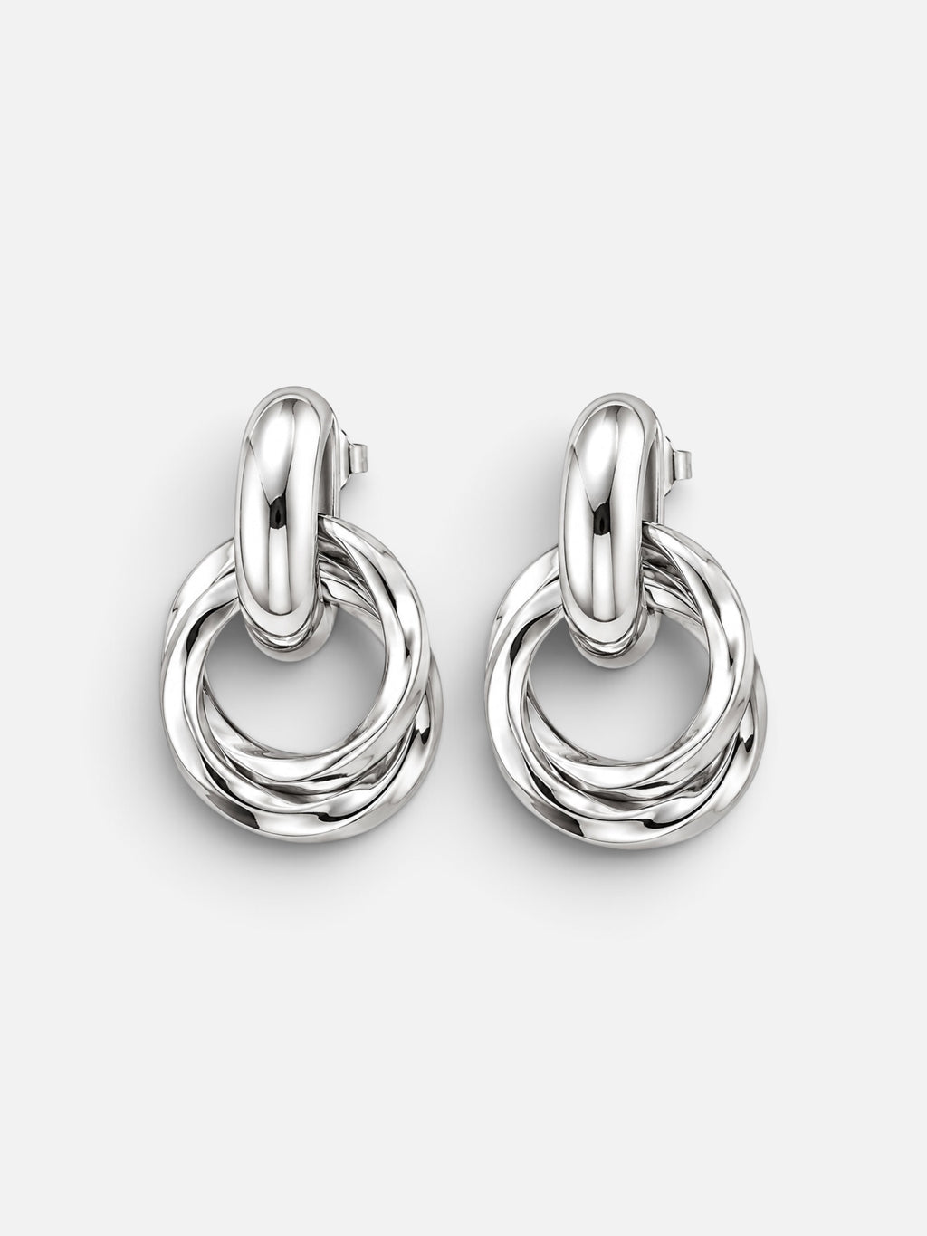 mini ovals earrings