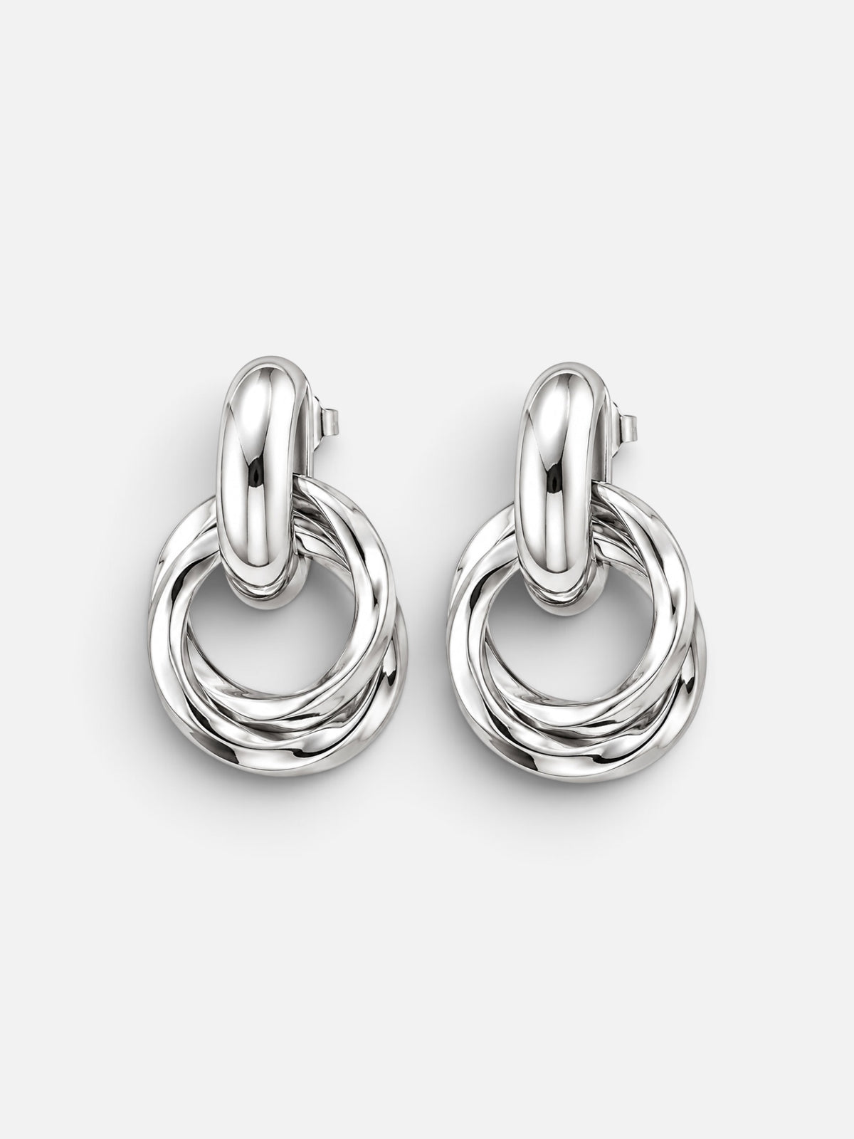 mini ovals earrings