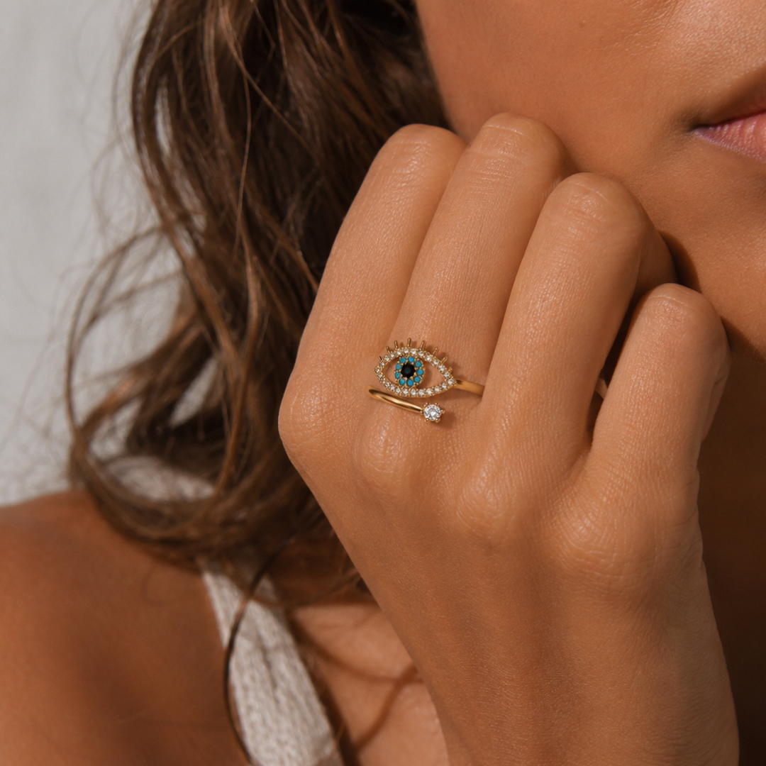 evil eye ring