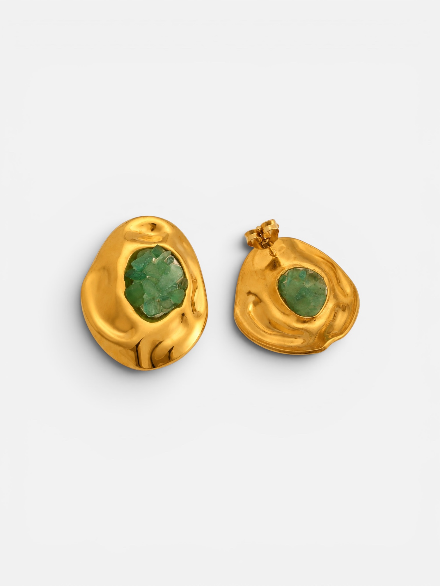 isla gold earrings