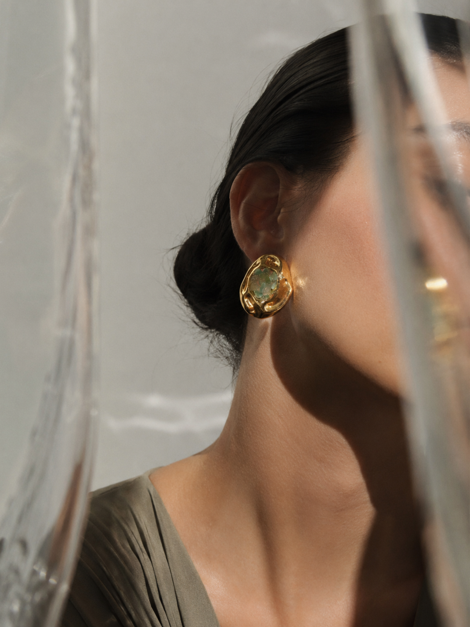isla gold earrings