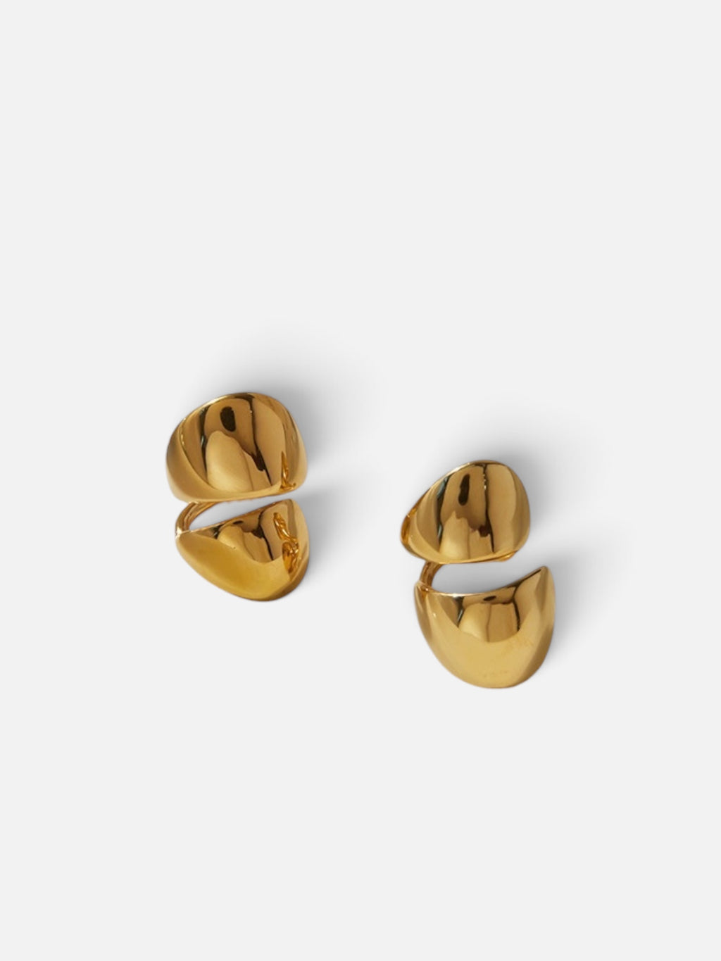 golden fold ear cuffs