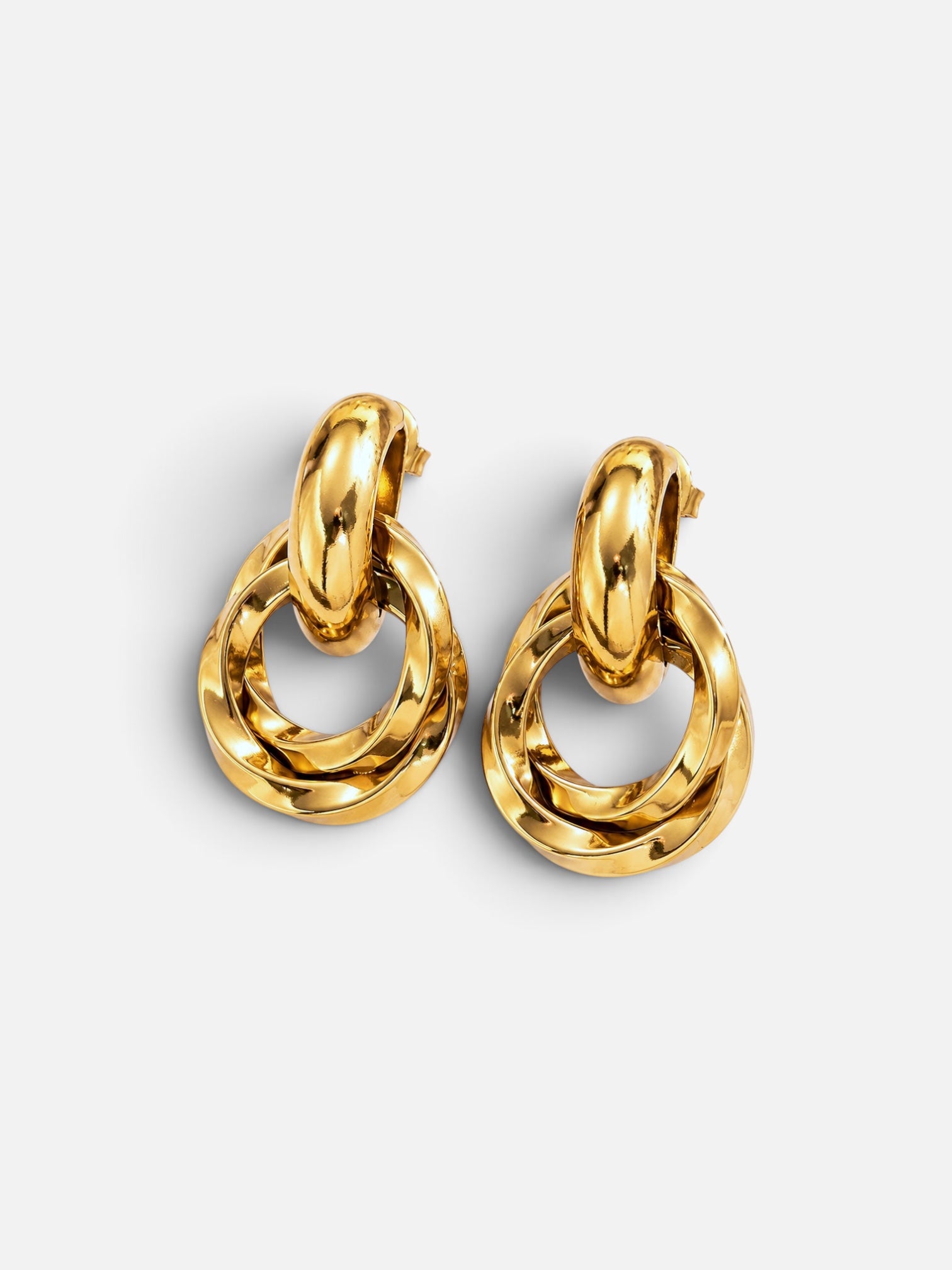 mini ovals earrings