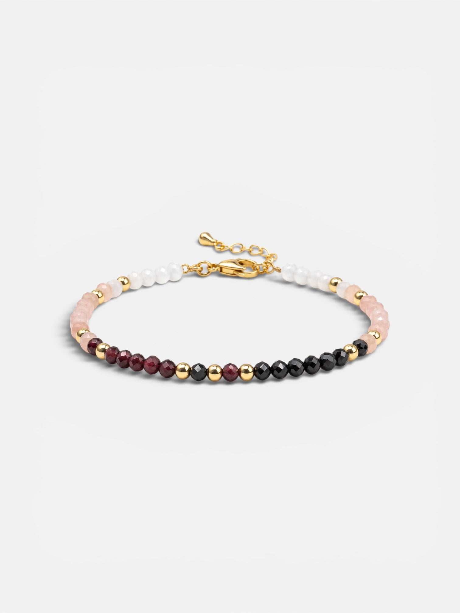 natural stone beaded bracelet