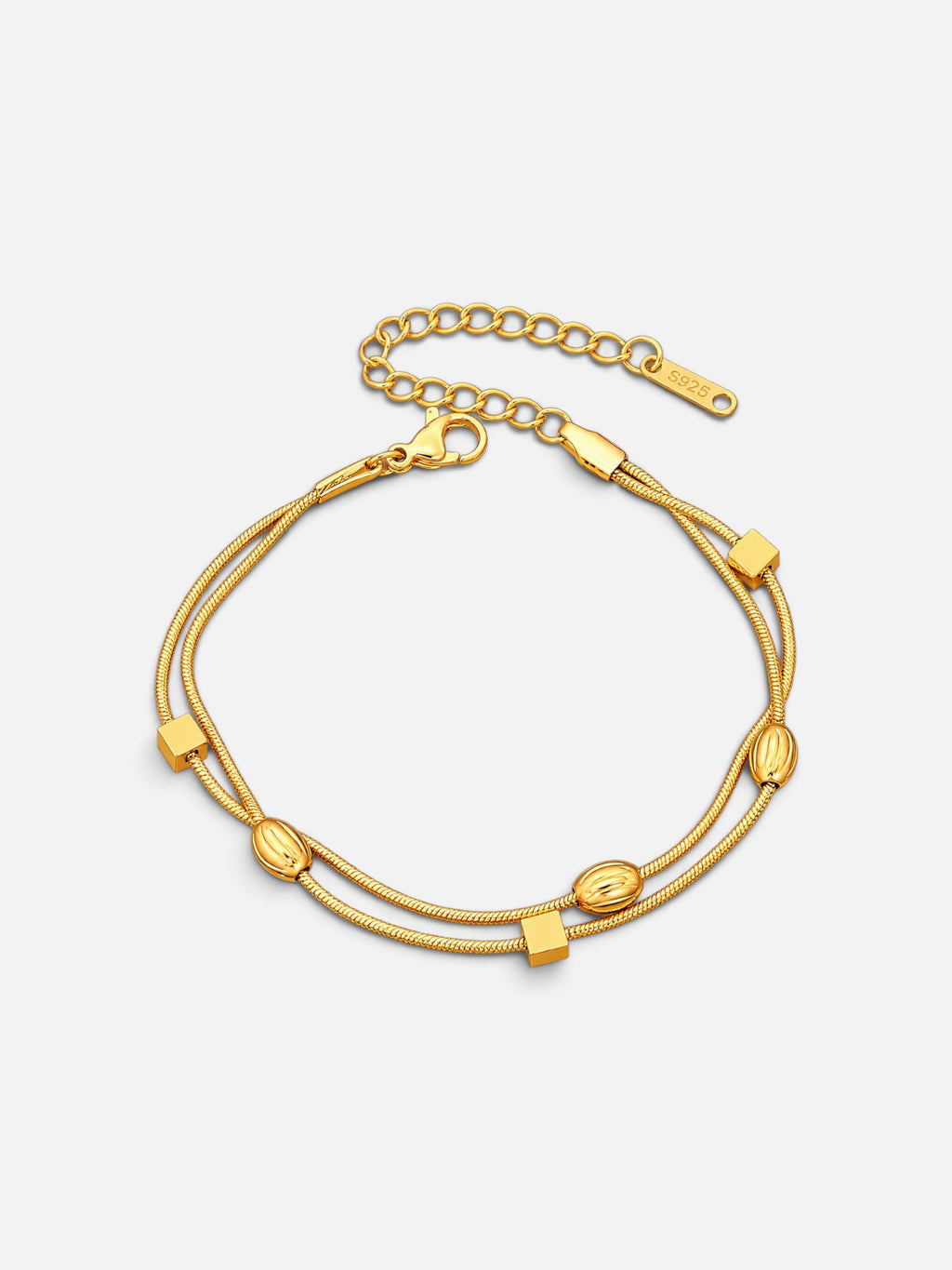 double line bracelet