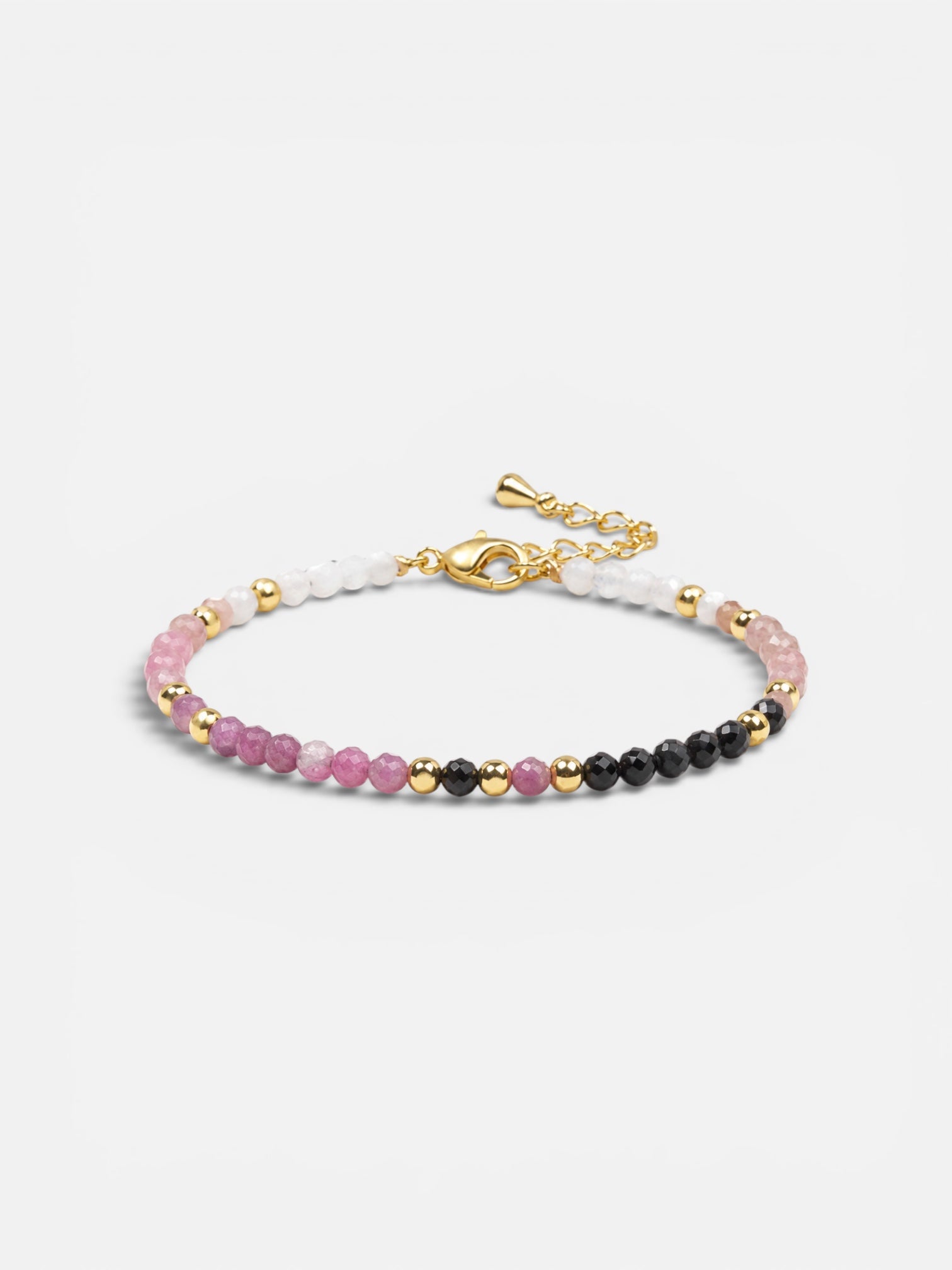 natural stone beaded bracelet