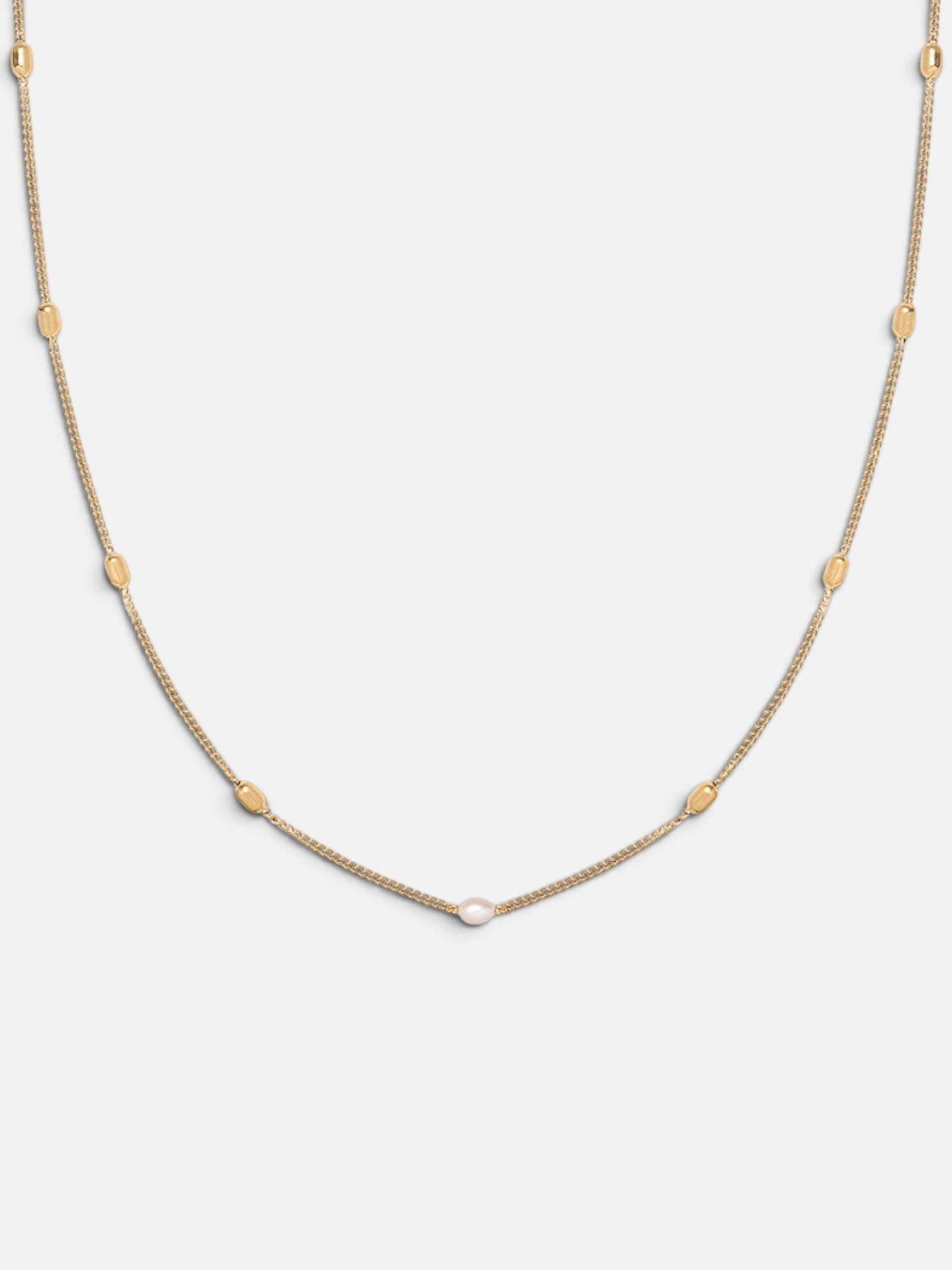 pearl point necklace