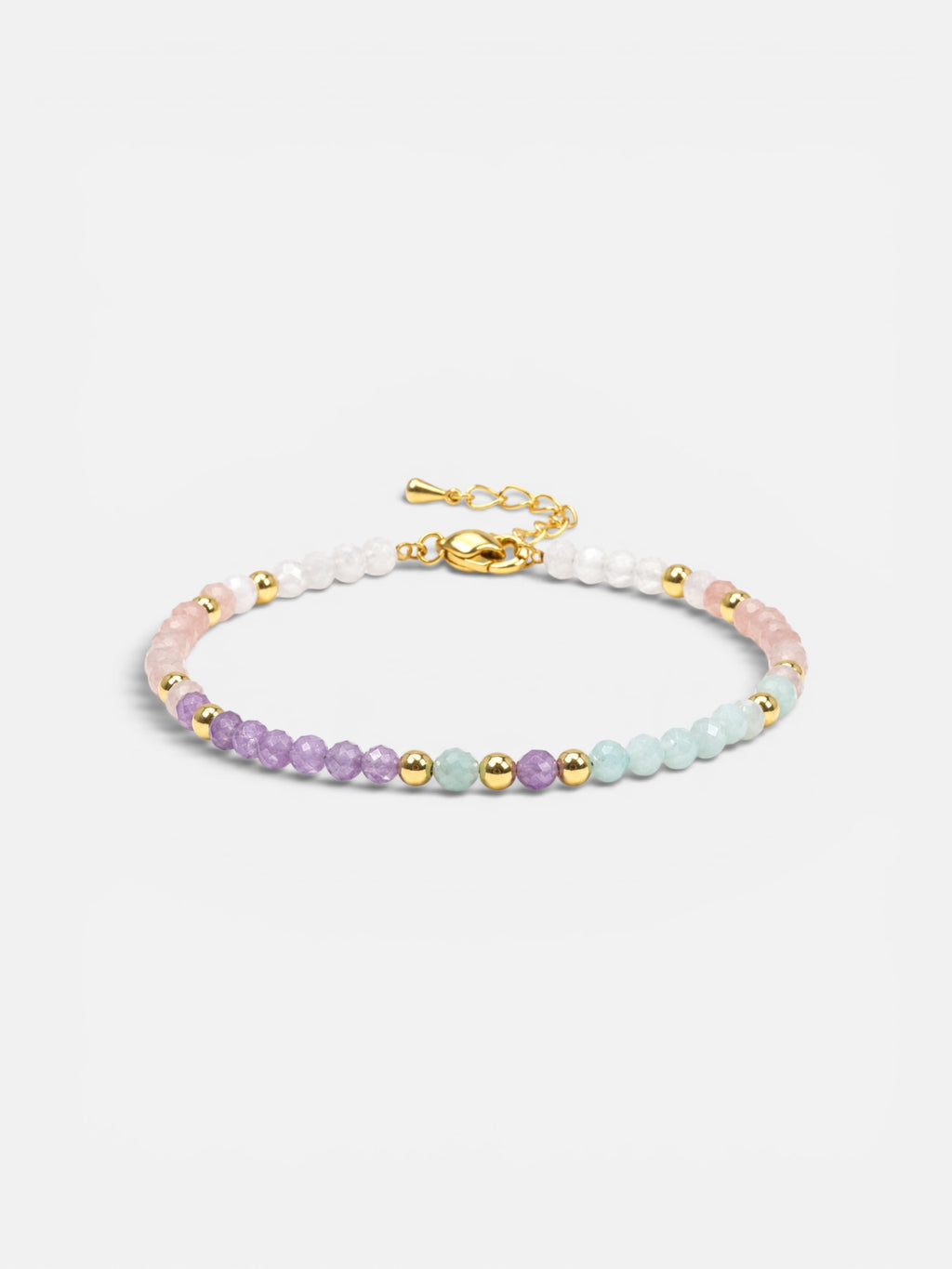 natural stone beaded bracelet