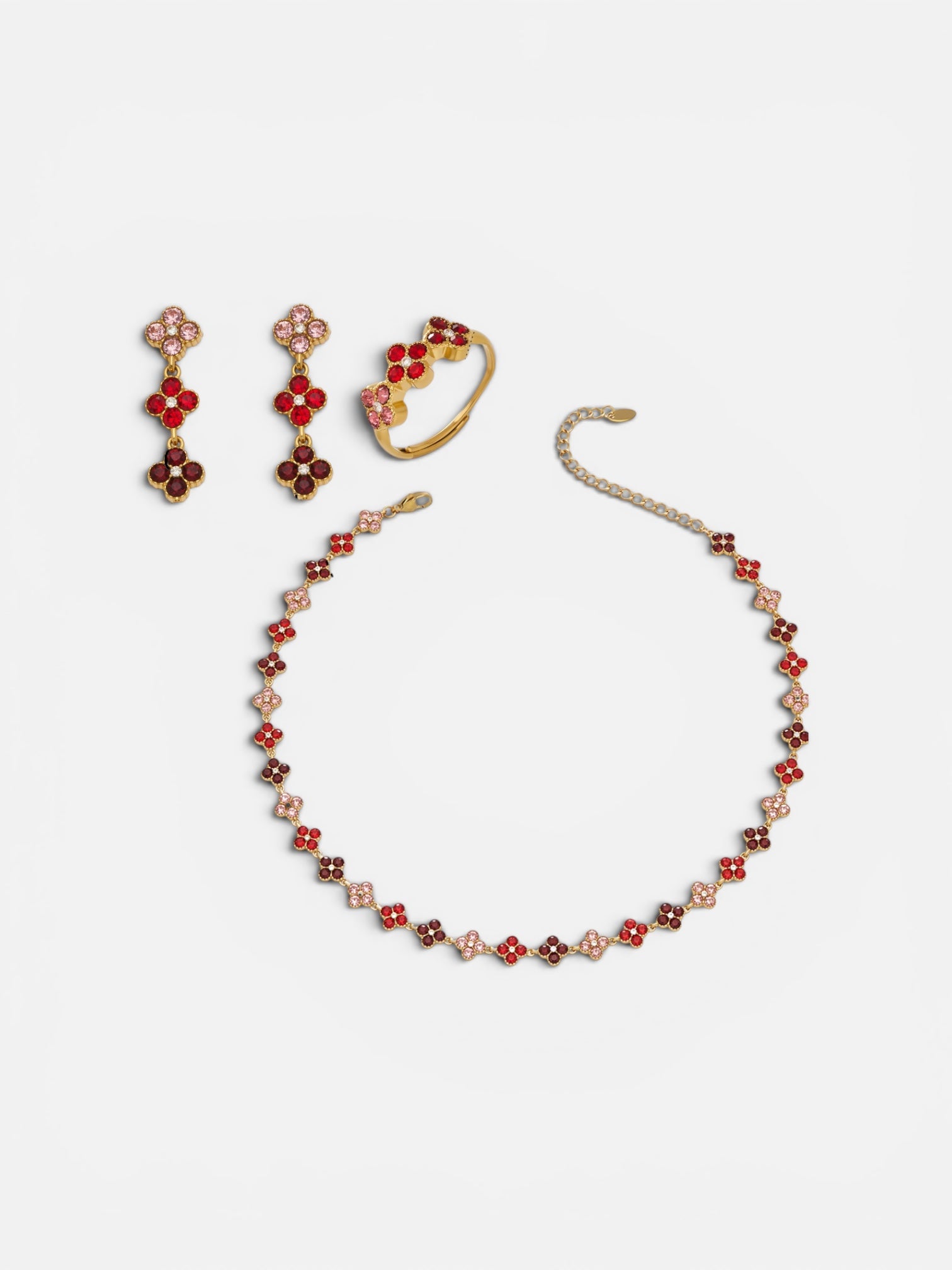 Crystal Clover Set