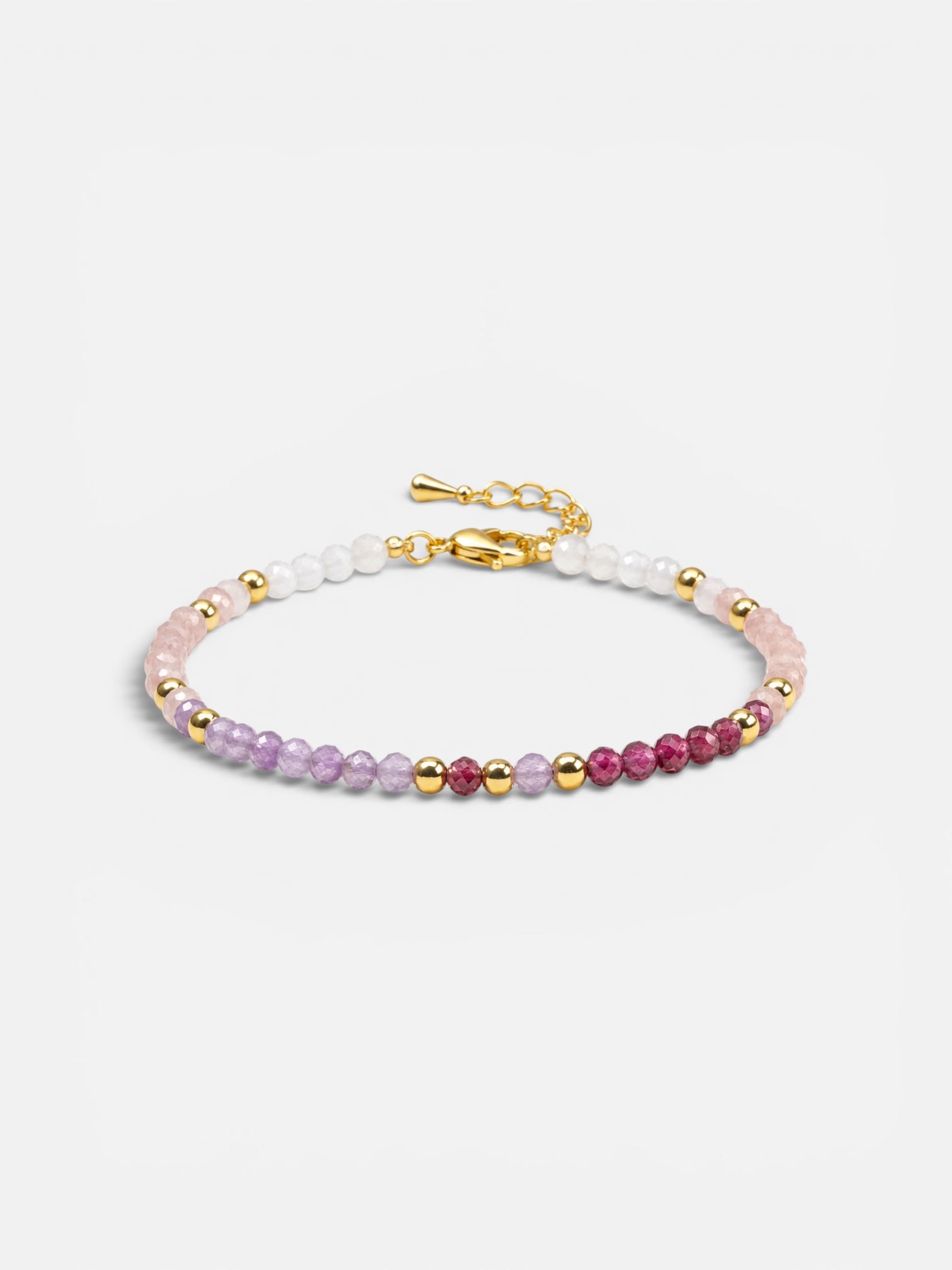 natural stone beaded bracelet