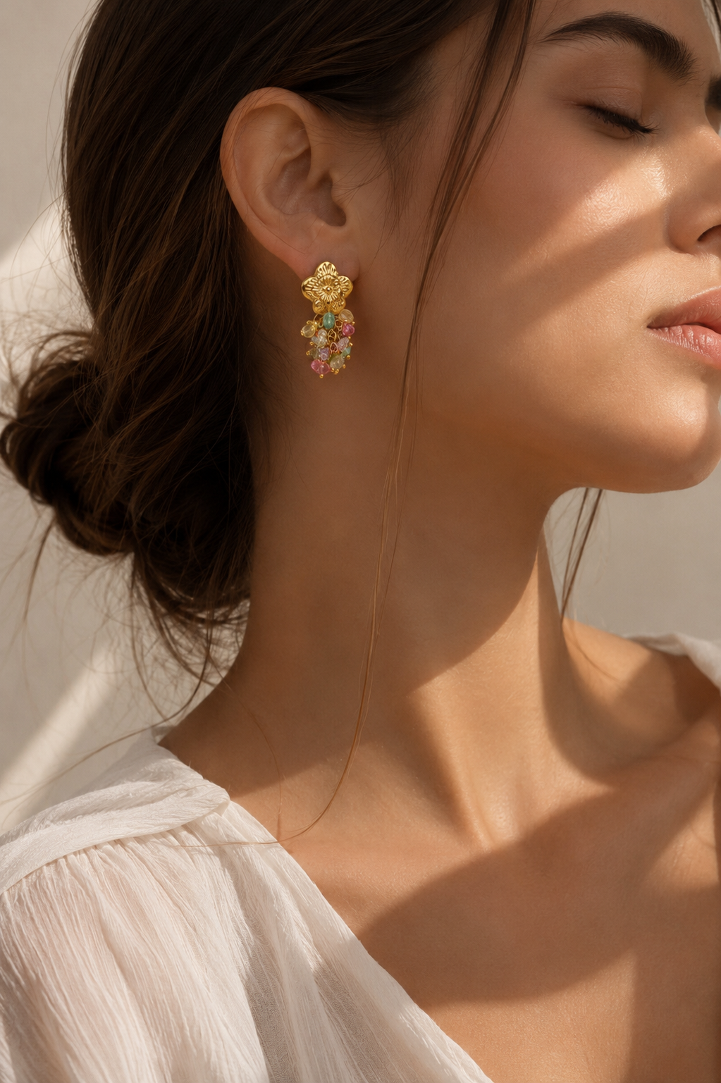 garden glow earrings