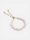 Rose Quartz Slider Bracelet